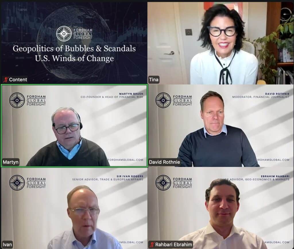 (Highlights) FGF Senior Team Webcast -- Geopolitics of Bubbles & Scandals, U.S. Winds of Change